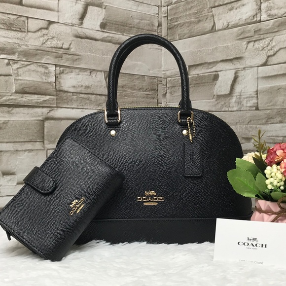 Coach Handbags - 👜COACH SET🌺 MINI SIERRA SATCHEL&ZIP WALLET